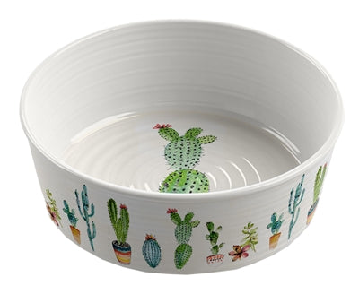 Tarhong Voerbak Hond Cactus Print 1 Melamine