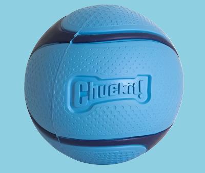 Chuckit Sniff Fetch Bal Bacon Geur Blauw