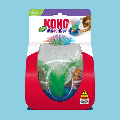 Kong Bat-A-Bout Aquarium Met Catnip