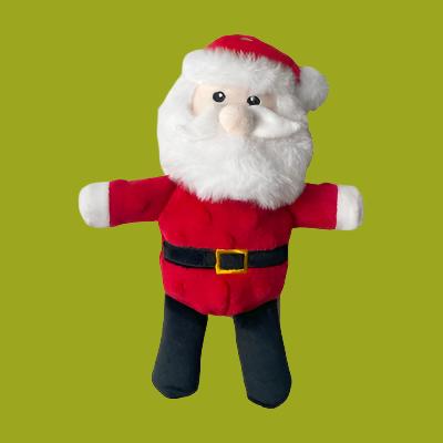 Happy Pet Cuddly Festive Kerstman