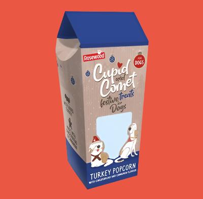 Cupid & Comet Turkey Popcorn Met Peperkoek En Kaneel Smaak