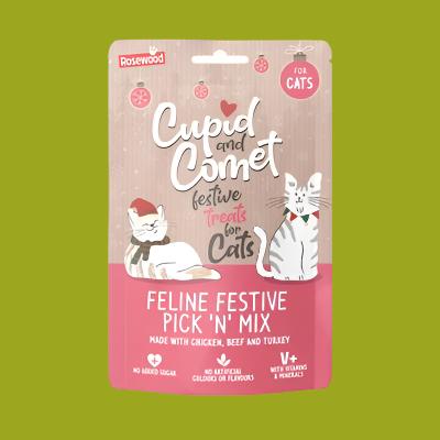 Cupid & Comet Feline Festive Pick 'N Mix Snacks