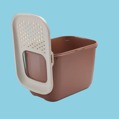 Savic Kattenbak Hop In Champagne Roze / Terracotta