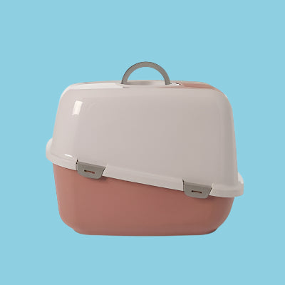 Savic Kattenbak Nestor Jumbo Champagne Roze / Terracotta