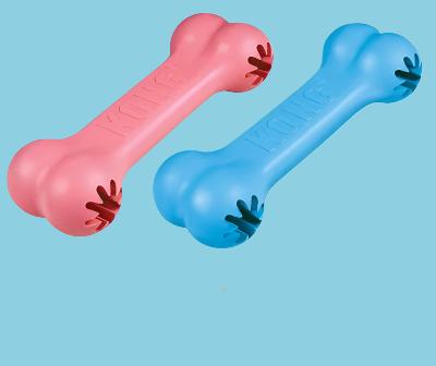 Kong Puppy Goodie Bone Roze Of Blauw Assorti