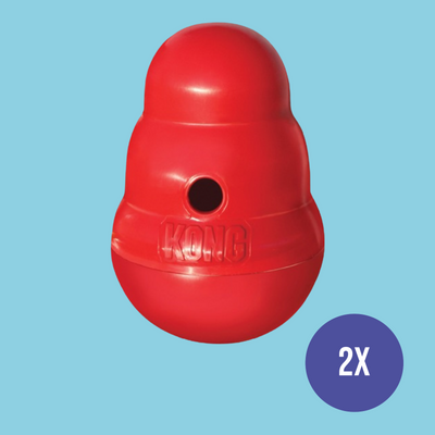 Kong - Snack Dispenser Wobbler Rood Large