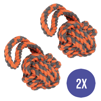 Combideal - Happy Pet Nuts For Knots Extreme Bal Tugger - 60 CM - 2 Stuks