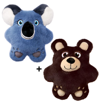 Combideal - Kong Snuzzles Koala (22 CM) + Kong Snuzzles Bear (22 CM)