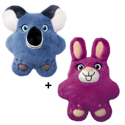 Combideal Kong Snuzzles Koala (22 CM)  + Kong Snuzzles Bunny (24 CM)