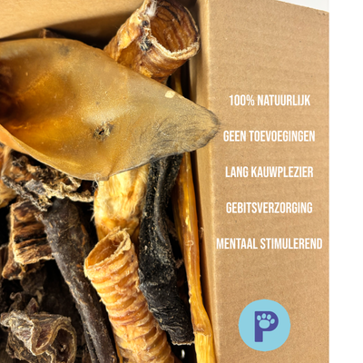 Pawty - Hypoallergene Box Hond - 100% Natuurlijk Snackpakket