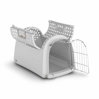 Imac Linus Cabrio Reismand | Grijs - Met Metalen Deurtje