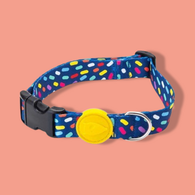 Morso - Halsband Hond Gerecycled Color Invaders Paars