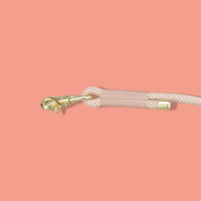 Trixie - Soft Rope Hondenriem Verstelbaar Roze / Licht Roze