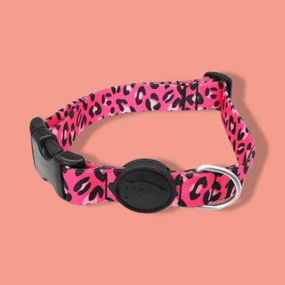 Morso - Halsband Hond Gerecycled Bubble Leo Roze