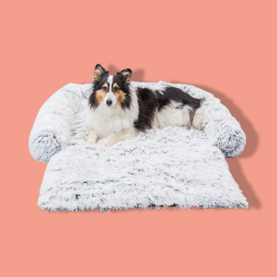 Trixie - Sofa Bed Harvey Meubelbeschermer Hoekig Wit / Zwart