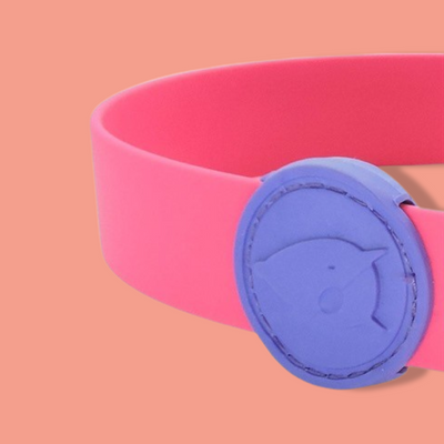 Morso - Halsband Hond Waterproof Gerecycled Passion Pink Roze