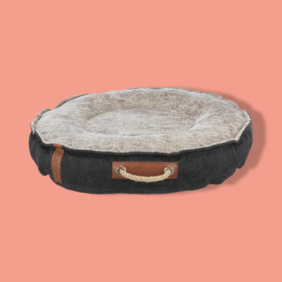 Trixie - Be Nordic Hondenmand Fohr Rond Soft Zwart / Zand