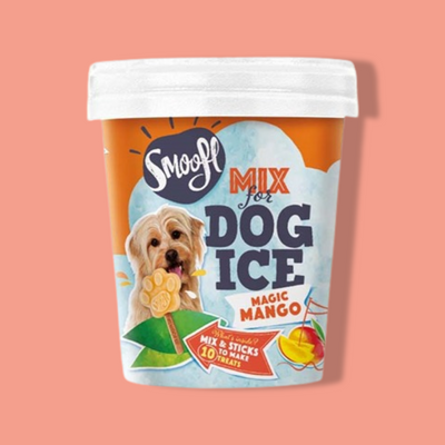 Smoofl - Ijsmix Voor Honden Mango