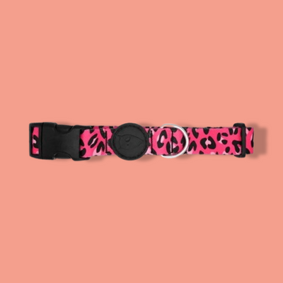 Morso - Halsband Hond Gerecycled Bubble Leo Roze