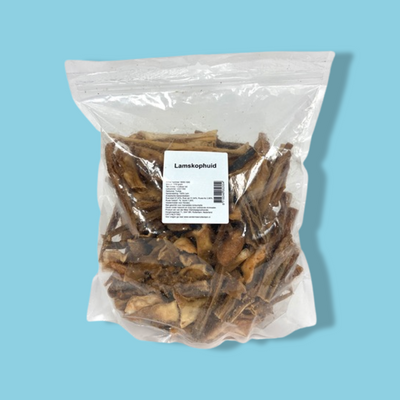 Petsnack - Lamskophuid Hondensnack 1 kg