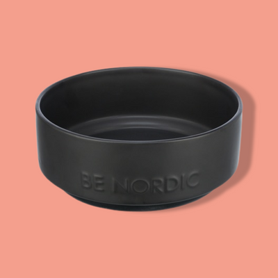 Trixie - Be Nordic Voerbak Hond Keramiek Rubber Zwart