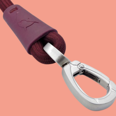 Morso - Hondenriem Soft Rope Gerecycled Plum Paars