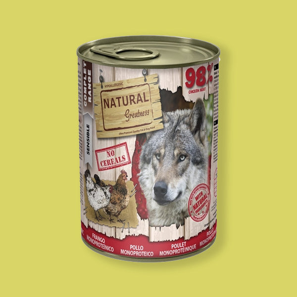 Rinti - Singlevlees | Natvoer voor gevoelige, volwassen honden met 100% rundvlees. Compleet voer in schaaltjes zonder granen, koolhydraten en kunstmatige toevoegingen | 10x150g puur rundvlees