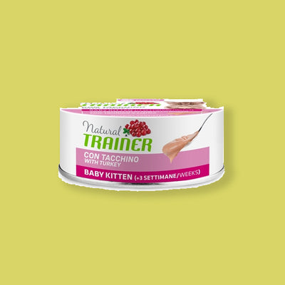 Natural Trainer - Kat Kitten Turkey Blik 24 x 80 gram