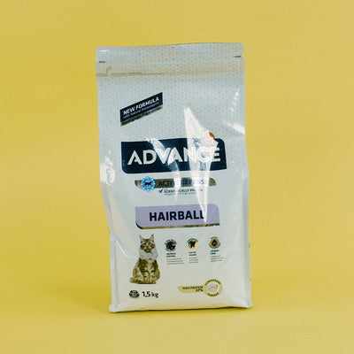 Advance - Hairball Turkey Rice Kattenvoer 1,5 kg