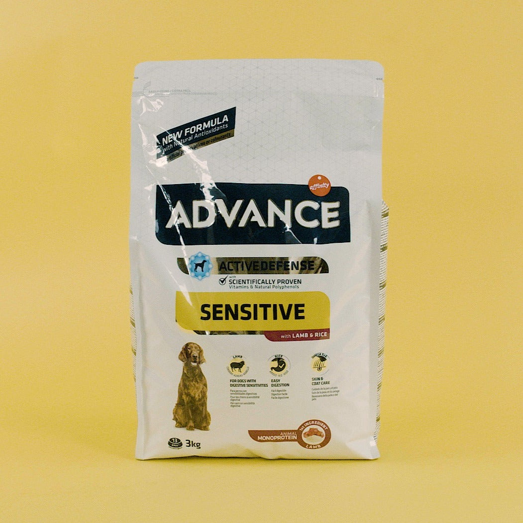 Advance Sensitive Lamb Rice Hondenvoer – Pawty