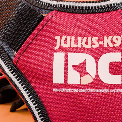 Julius K9 - IDC Hondentuig Longwalk Rood Grijs