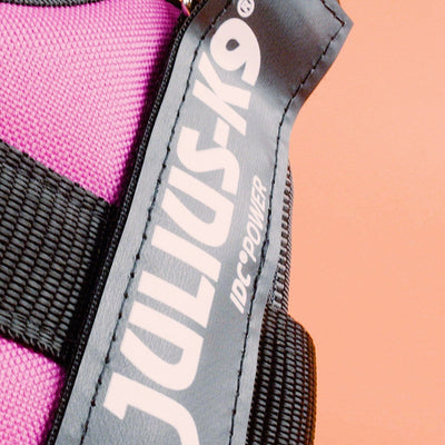 Julius K9 - IDC Power Harnas Tuig Voor Labels Fuchsia