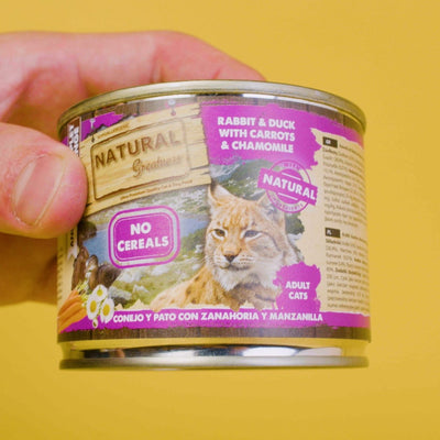 Natural Greatness - Rabbit Duck Kattenvoer
