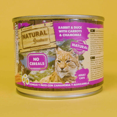 Natural Greatness - Rabbit Duck Kattenvoer