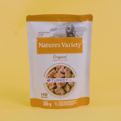 Nature's Variety - Original Adult Medium Maxi Pouch Turkey Hondenvoer