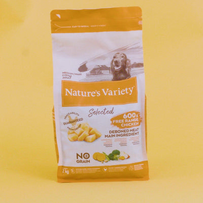 Nature's Variety - Selected Adult Medium Maxi Free Range Chicken Hondenvoer