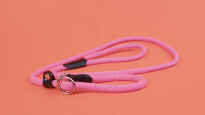 Hunter - Retrieverlijn Met Stop Freestyle Neon Roze