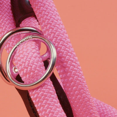 Hunter - Retrieverlijn Met Stop Freestyle Neon Roze