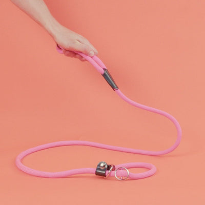 Hunter - Retrieverlijn Met Stop Freestyle Neon Roze