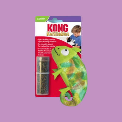 Kong - Kameleon Met Catnip Hervulbaar