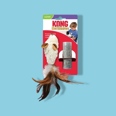 Kong - Kat Catnip Feather Muis